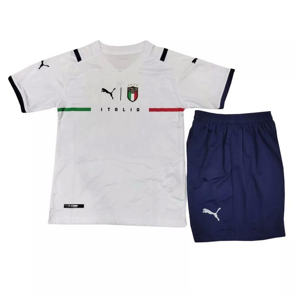 Maillot Football Italie Exterieur Enfant 2021 Blanc